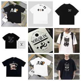 Louis Vuitton LV Adidas Balenciaga Regular Short Sleeve T-Shirt -2787  